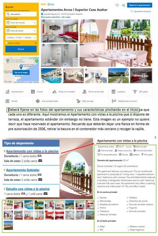 Apartamentos Arcos I Superior Casa Azahar Alcossebre Екстериор снимка